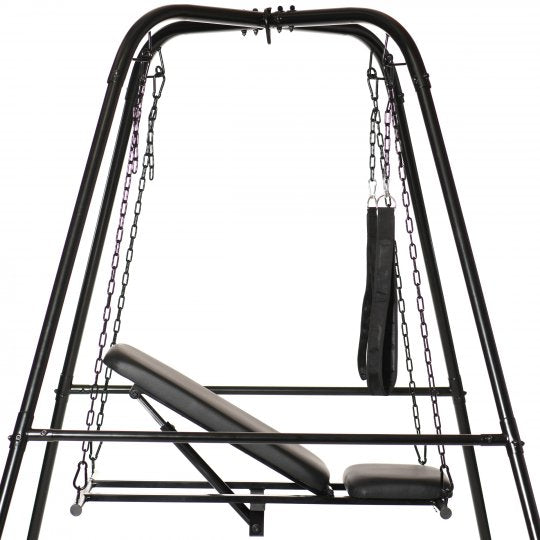 Throne Adjustable Sex Swing with Stand