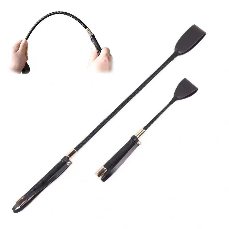 Leather Riding Crop: BDSM Whip for Spanking, Fetish, and Couples