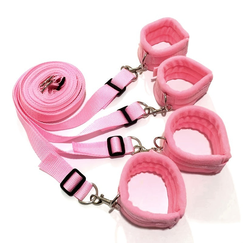 BDSM Bed Restraints Kit: Handcuffs