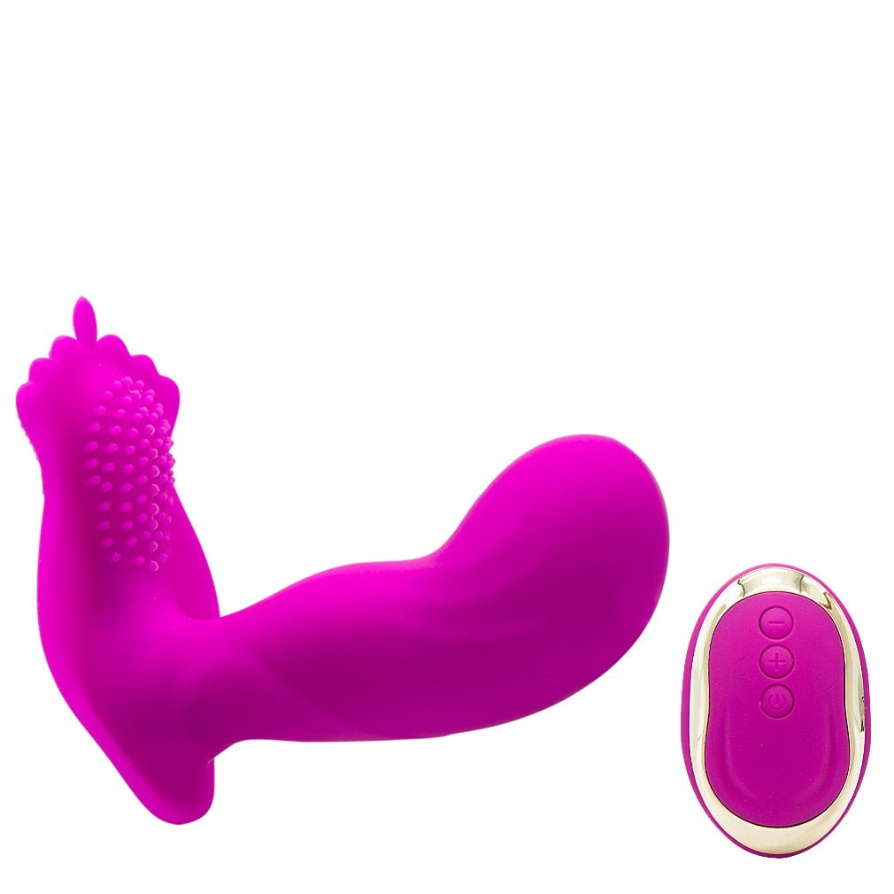 Silent Dual Motor Panty Vibrator - 10 Vibration Modes, USB Rechargeable, Waterproof