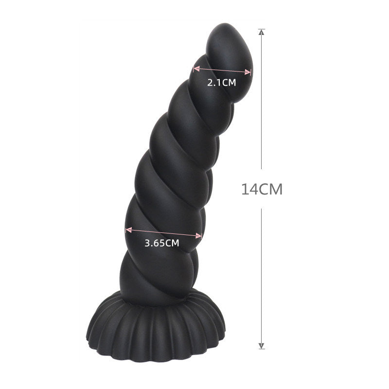 Anal Plug Silicone Threaded Anal Plug Butt plug for Women Masturbation Anal Dildos Soft Toys