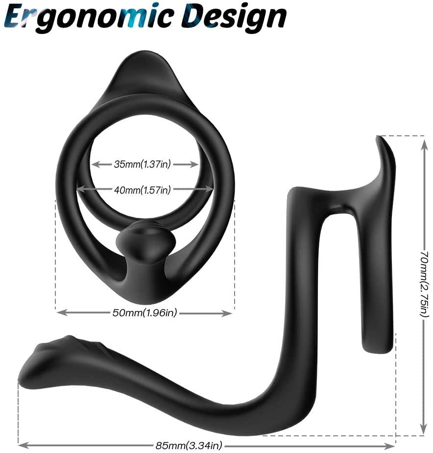 Erection Enhancer Double Ring for Improved Performance