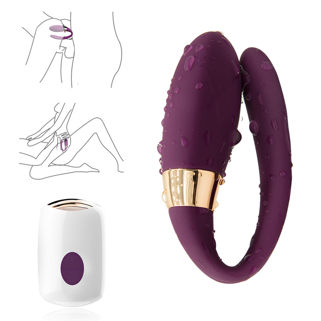 Invisible Panties Vibrate Woman Wireless Remote Control Vibrator