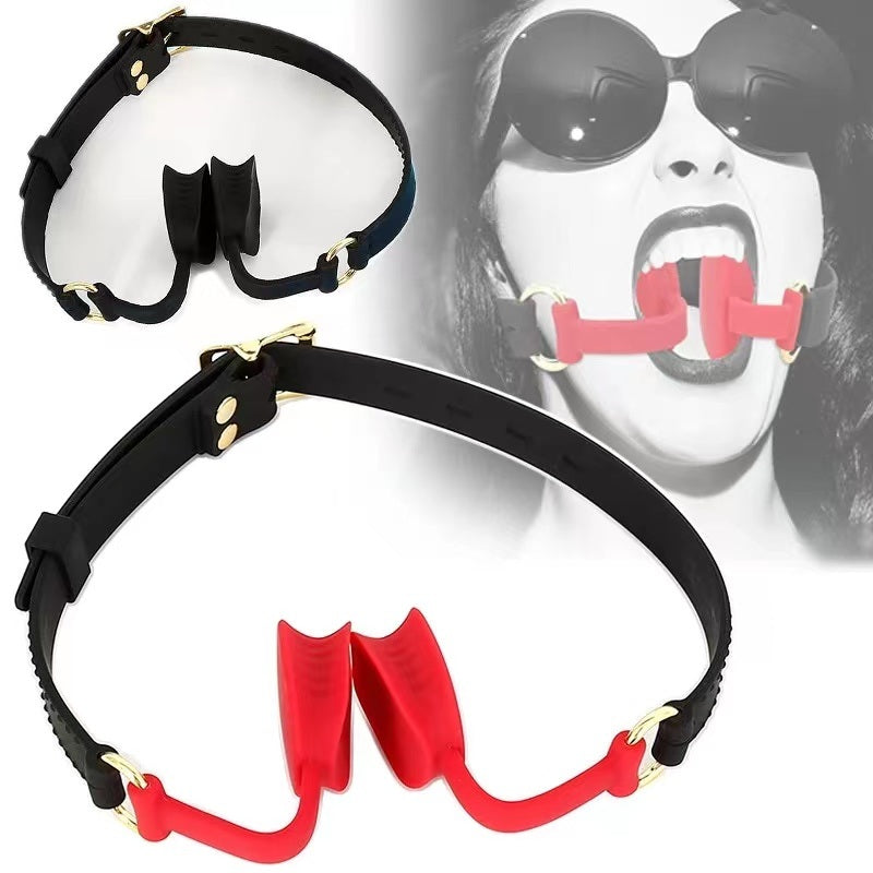 BDSM Oral Silicone Mouth Gag: BDSM Oral Toy for Couples