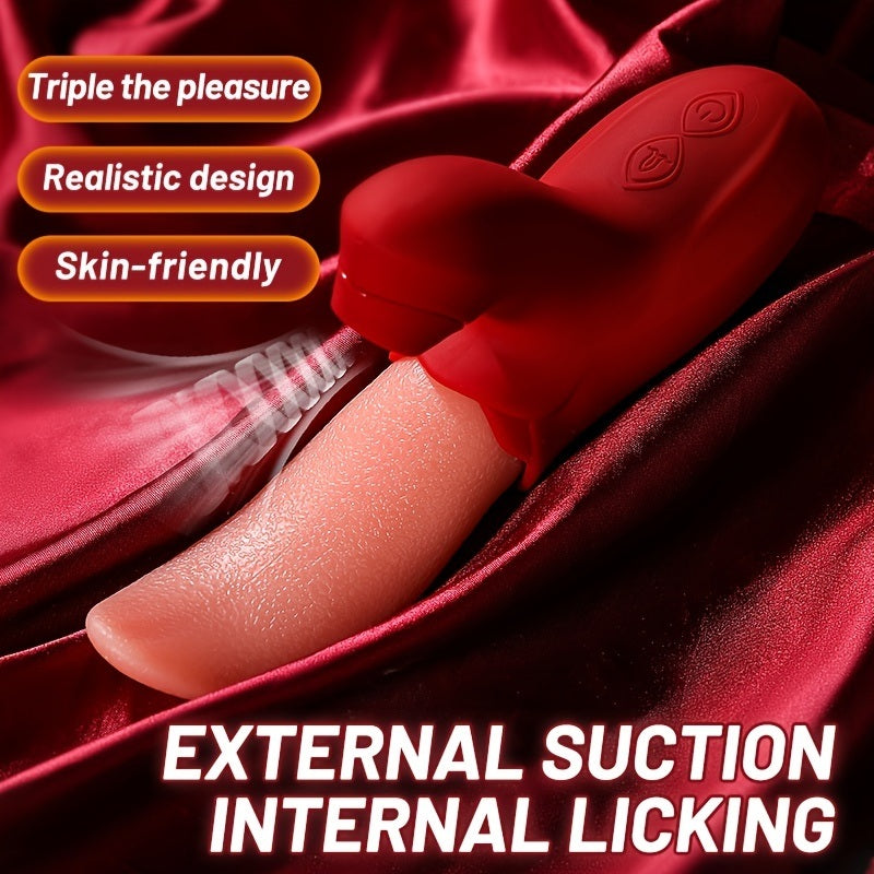 Tongue Licking Vibrator for Female Masturbation & Couples