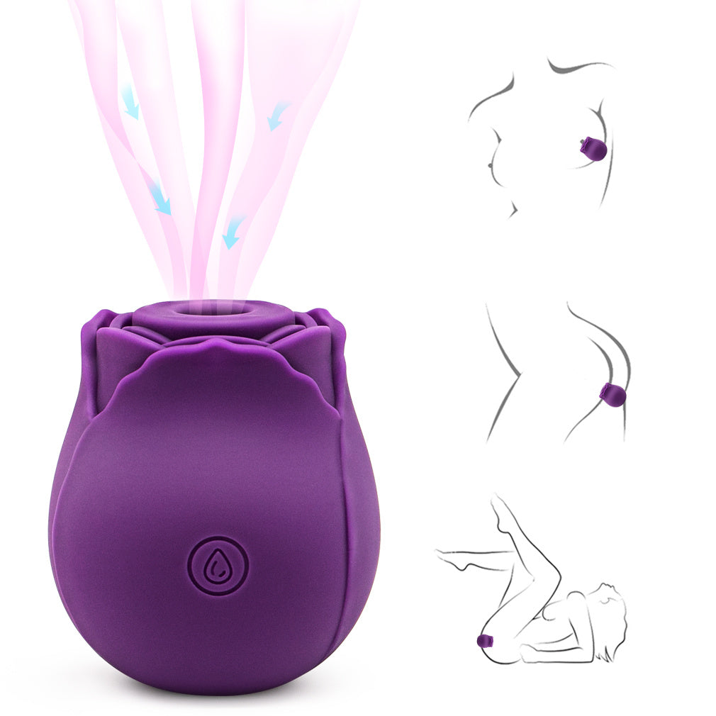 Mini Flower G-Spot Stimulator: USB Rechargeable and Waterproof