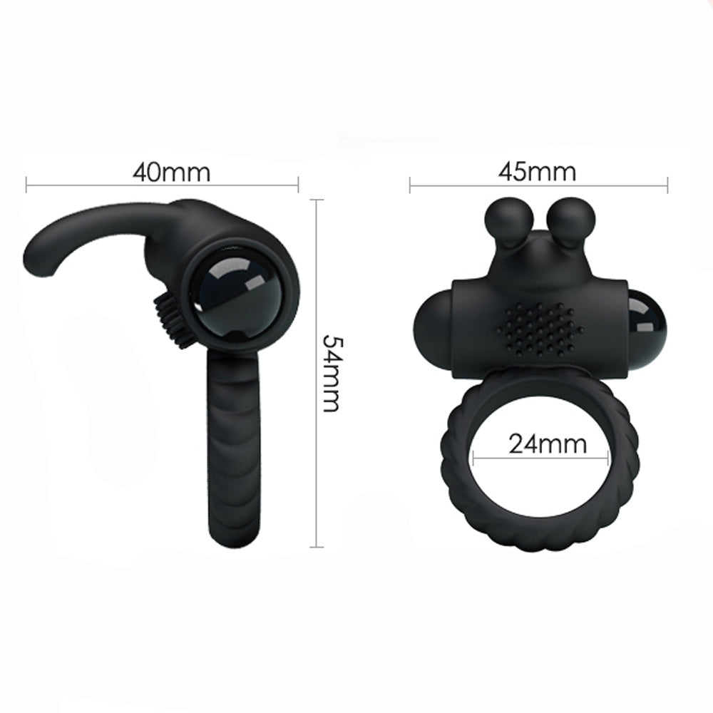 Vibrating Penis Ring for Men Couples Pleasure