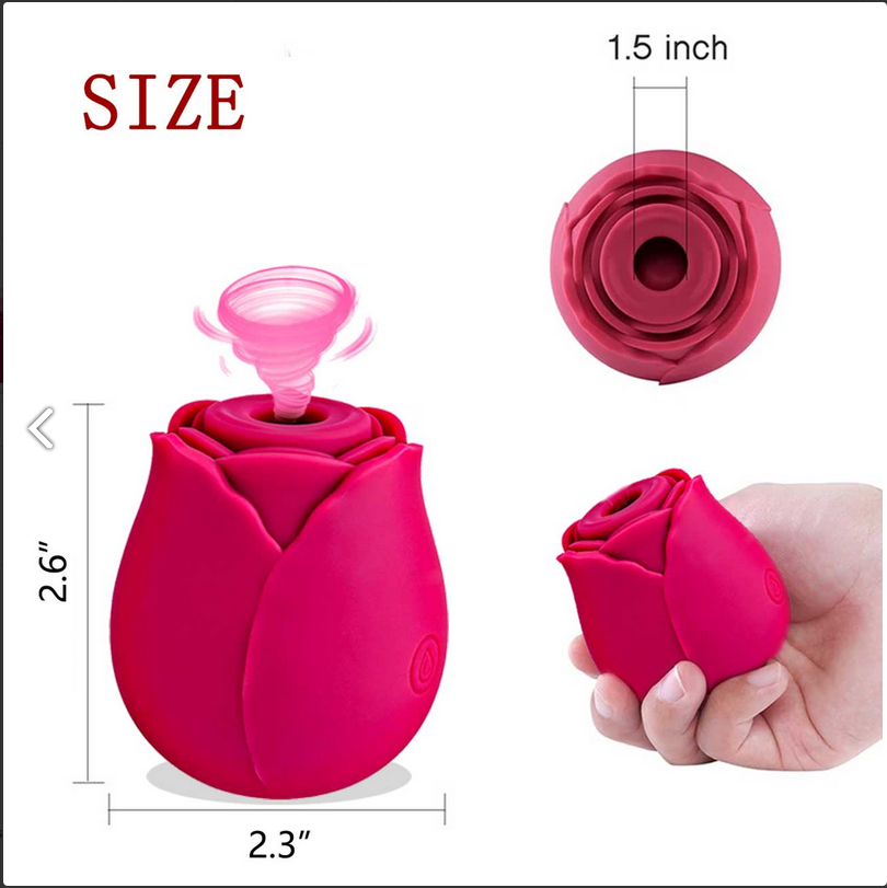 Mini Flower G-Spot Stimulator: USB Rechargeable and Waterproof