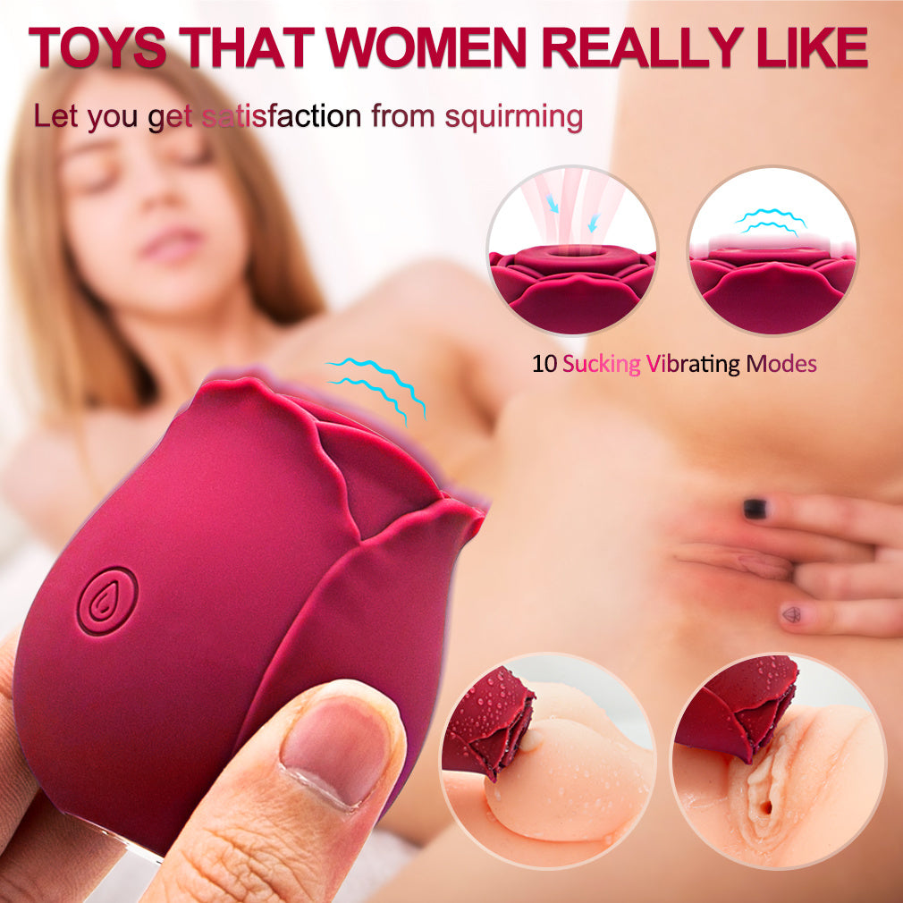 Mini Flower G-Spot Stimulator: USB Rechargeable and Waterproof