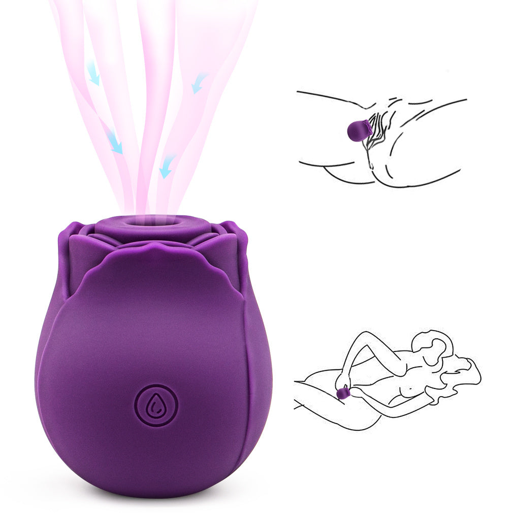 Mini Flower G-Spot Stimulator: USB Rechargeable and Waterproof