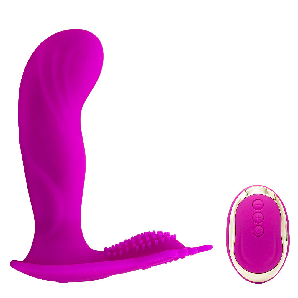 Silent Dual Motor Panty Vibrator - 10 Vibration Modes, USB Rechargeable, Waterproof