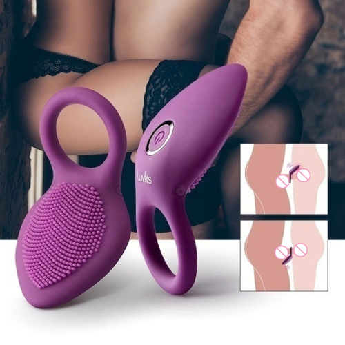 Vibrating Penis Ring for Couples - G Spot and Clitoris Stimulation