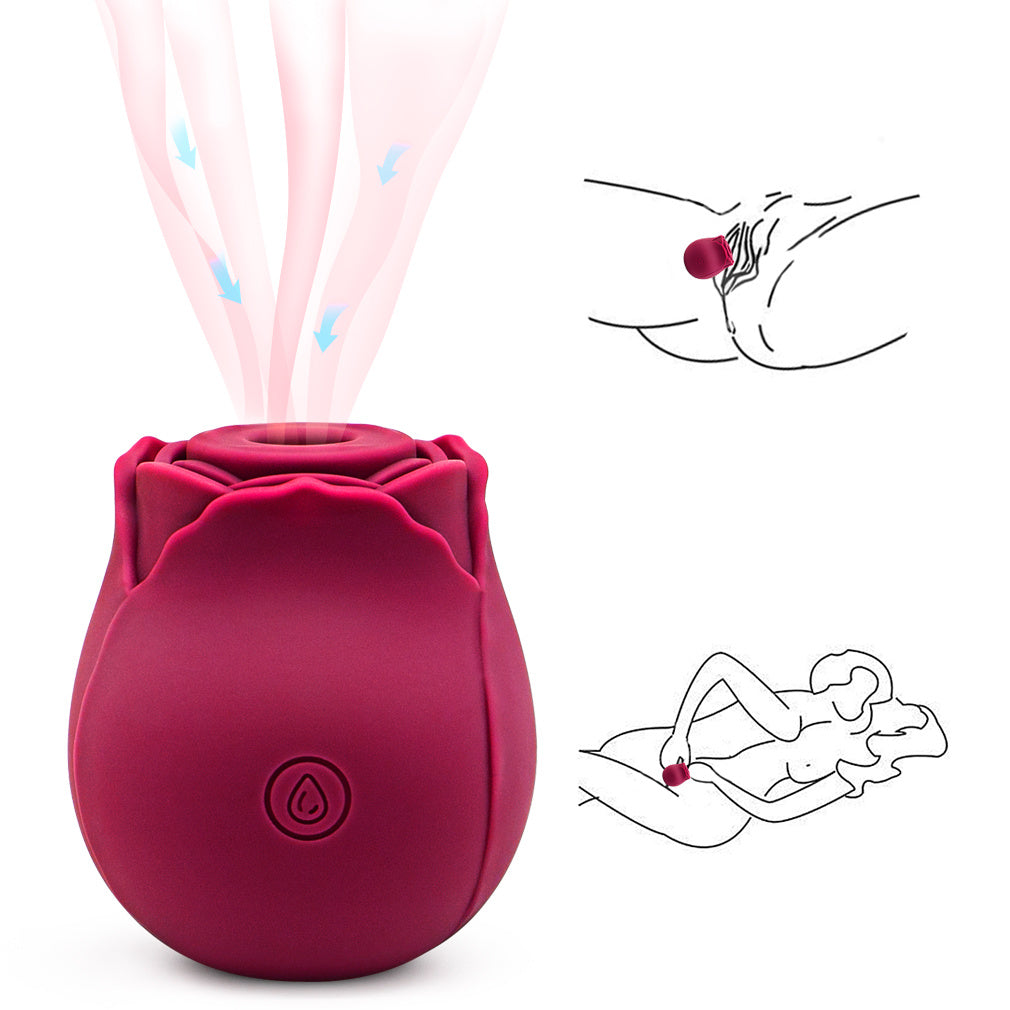 Mini Flower G-Spot Stimulator: USB Rechargeable and Waterproof