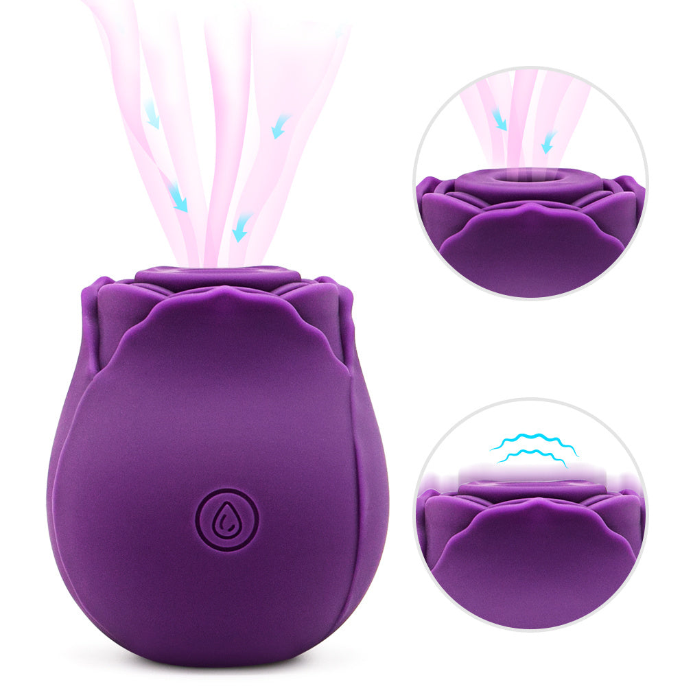 Mini Flower G-Spot Stimulator: USB Rechargeable and Waterproof