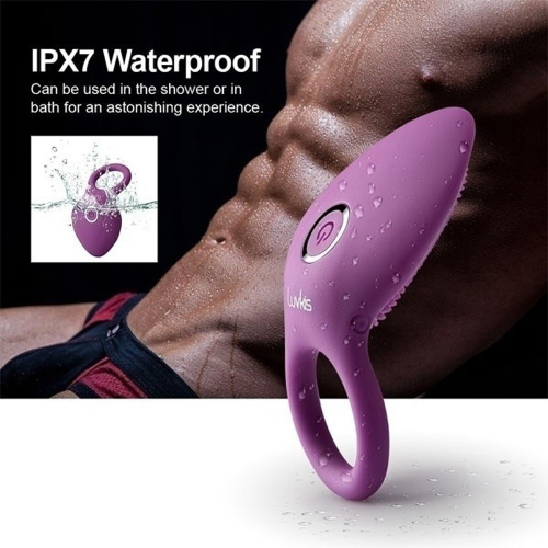 Vibrating Penis Ring for Couples - G Spot and Clitoris Stimulation