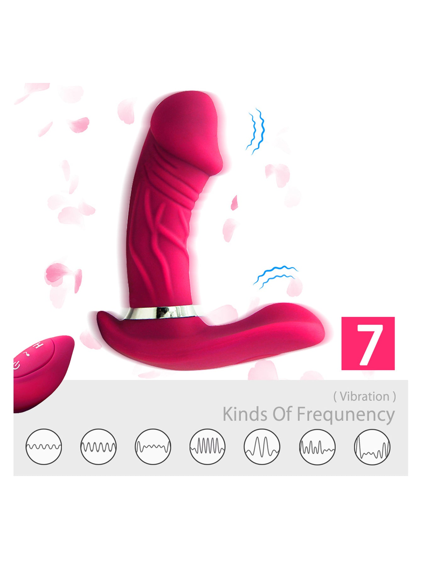 Wearable Butterfly Vibrator - Smart Heating, Double Silicone Vibrator