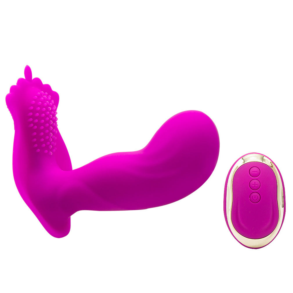 Silent Dual Motor Panty Vibrator - 10 Vibration Modes, USB Rechargeable, Waterproof