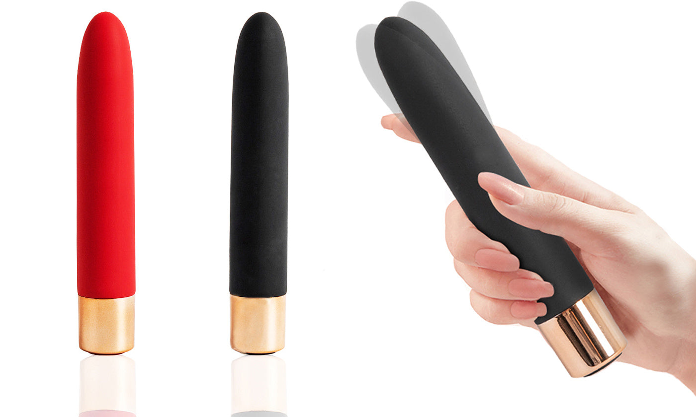 Portable G-Spot Vibrator 7 Modes Stimulation Nipple Clit Vibrating Massager