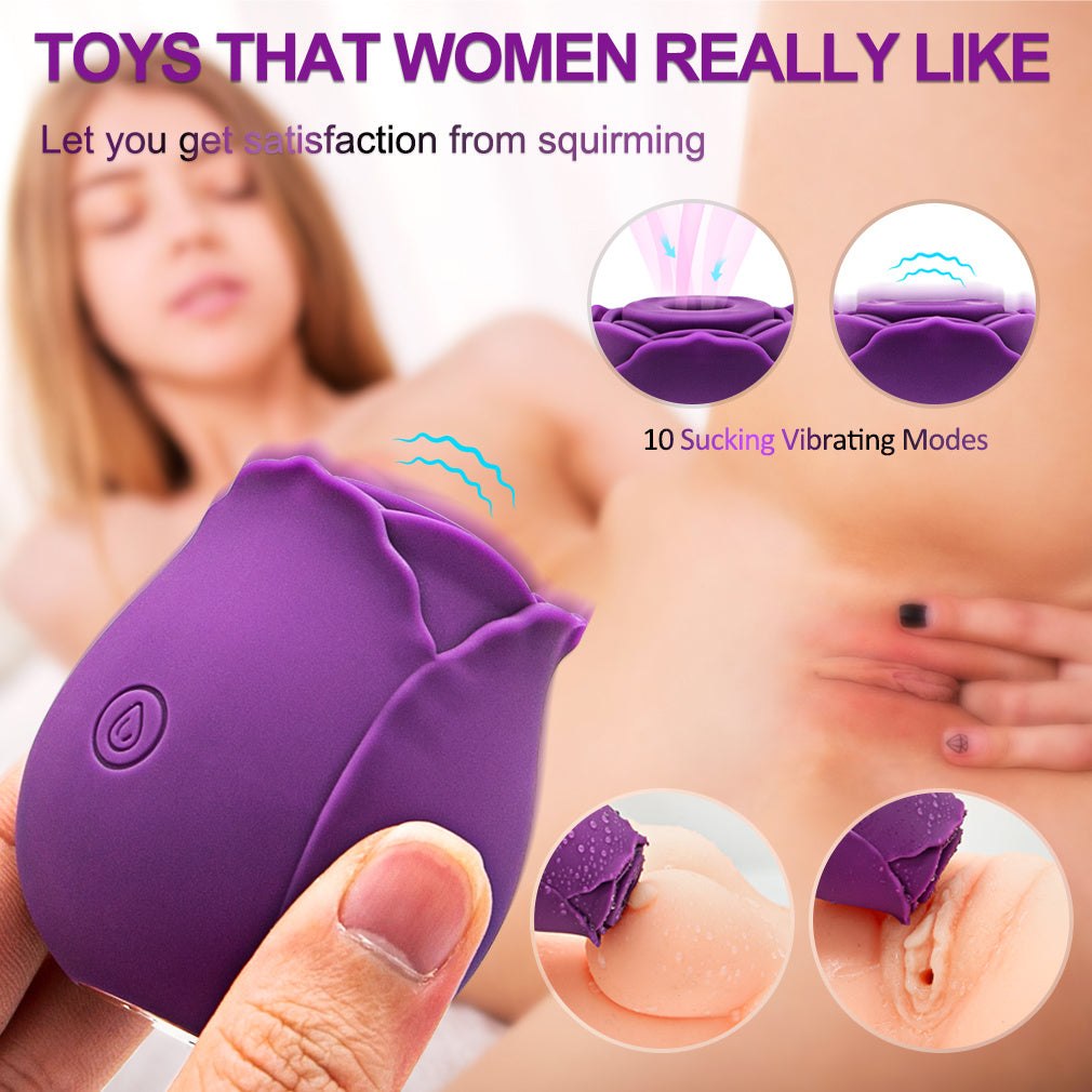 Mini Flower G-Spot Stimulator: USB Rechargeable and Waterproof