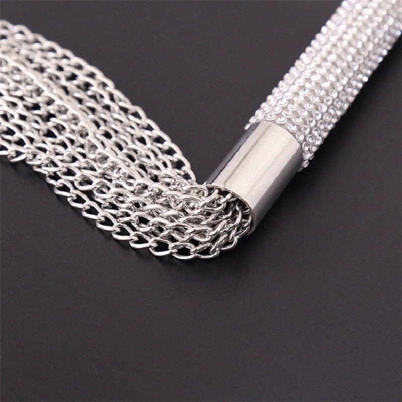 BDSM Metal Chains Whip for Adult Games