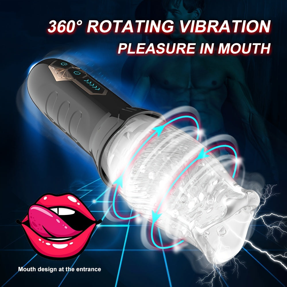 Automatic Male Masturbator Cup With 10 Vibrations