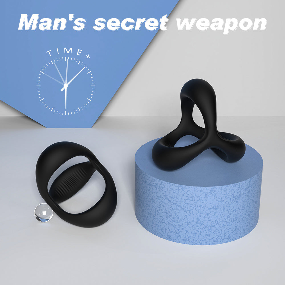 Silicone Strapon Cock Rings for Men