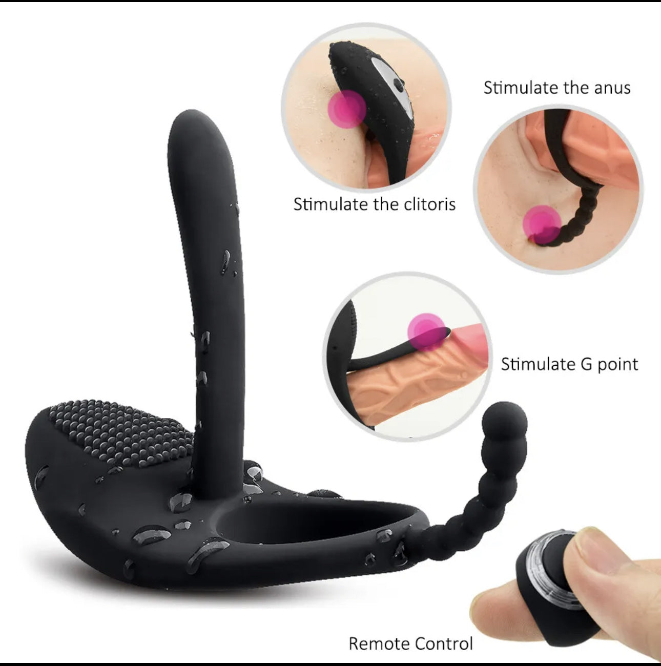 Double Vibrators Stimulation Couples' Mutual Stimulation