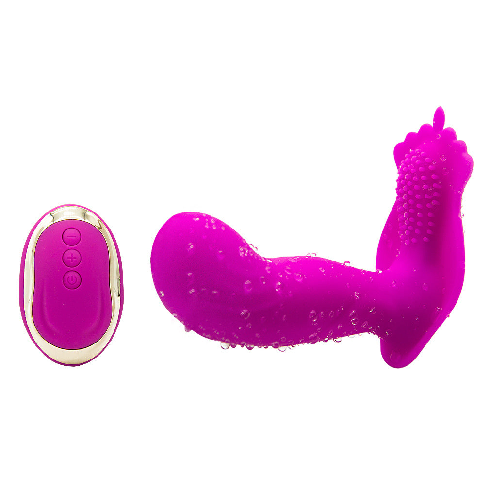 Silent Dual Motor Panty Vibrator - 10 Vibration Modes, USB Rechargeable, Waterproof