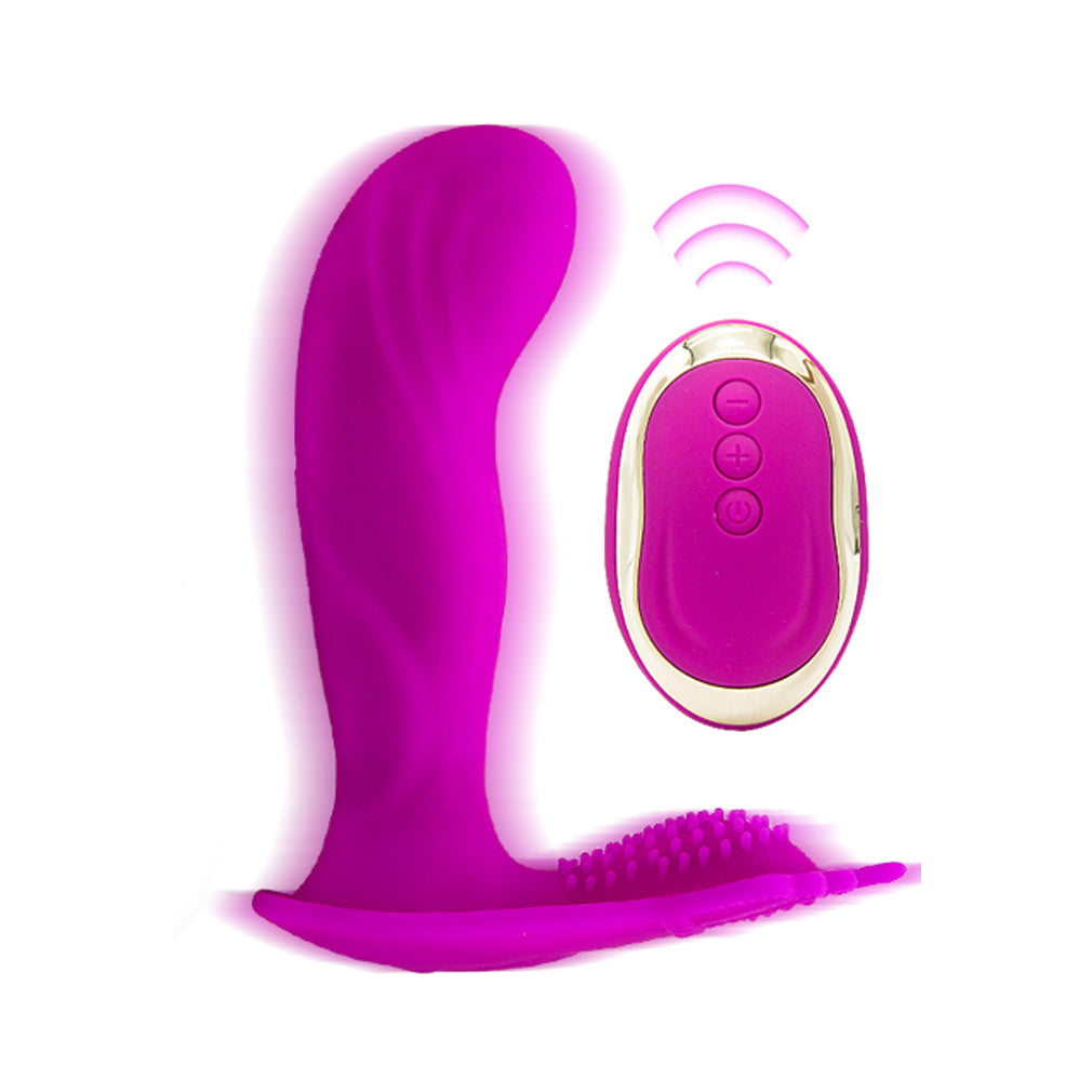 Silent Dual Motor Panty Vibrator - 10 Vibration Modes, USB Rechargeable, Waterproof