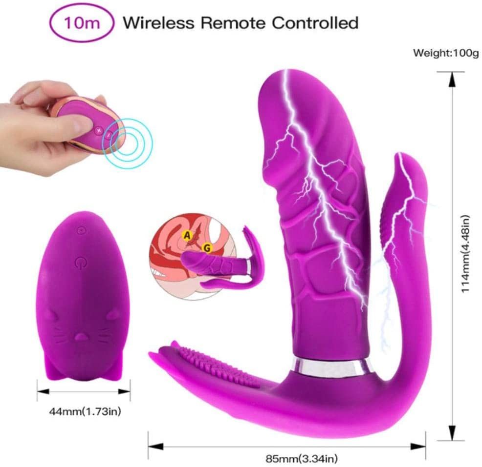 Wireless Wearable Vibrator - Smooth Silicone, USB Rechargeable