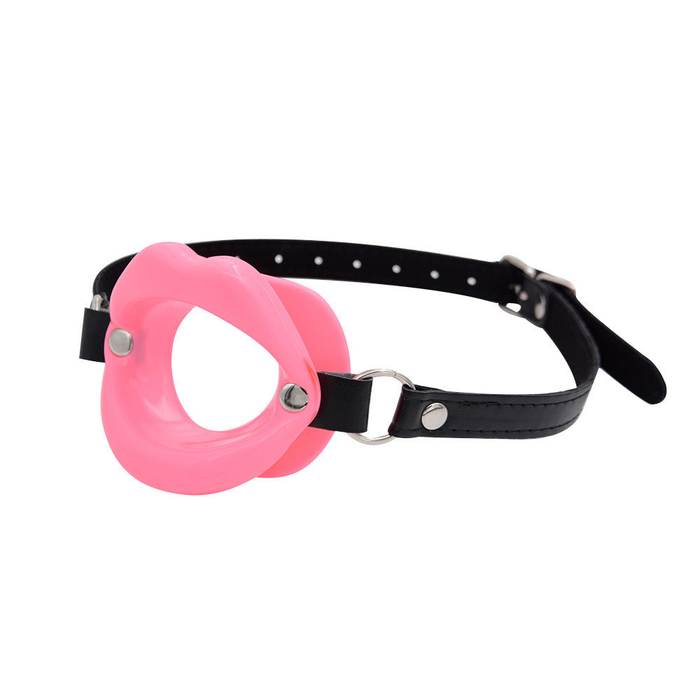 BDSM Bondage Restraint Silicone Lips O Ring Mouth Gag