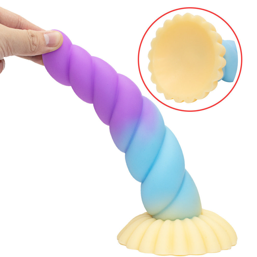 Anal Plug Silicone Threaded Anal Plug Butt plug for Women Masturbation Anal Dildos Soft Toys