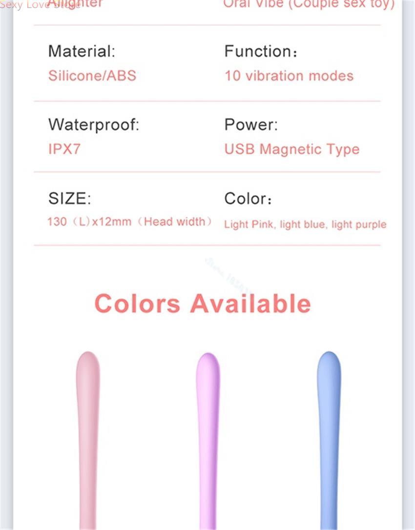 Couples' Oral Pleasure Vibrator for Intimate Stimulation