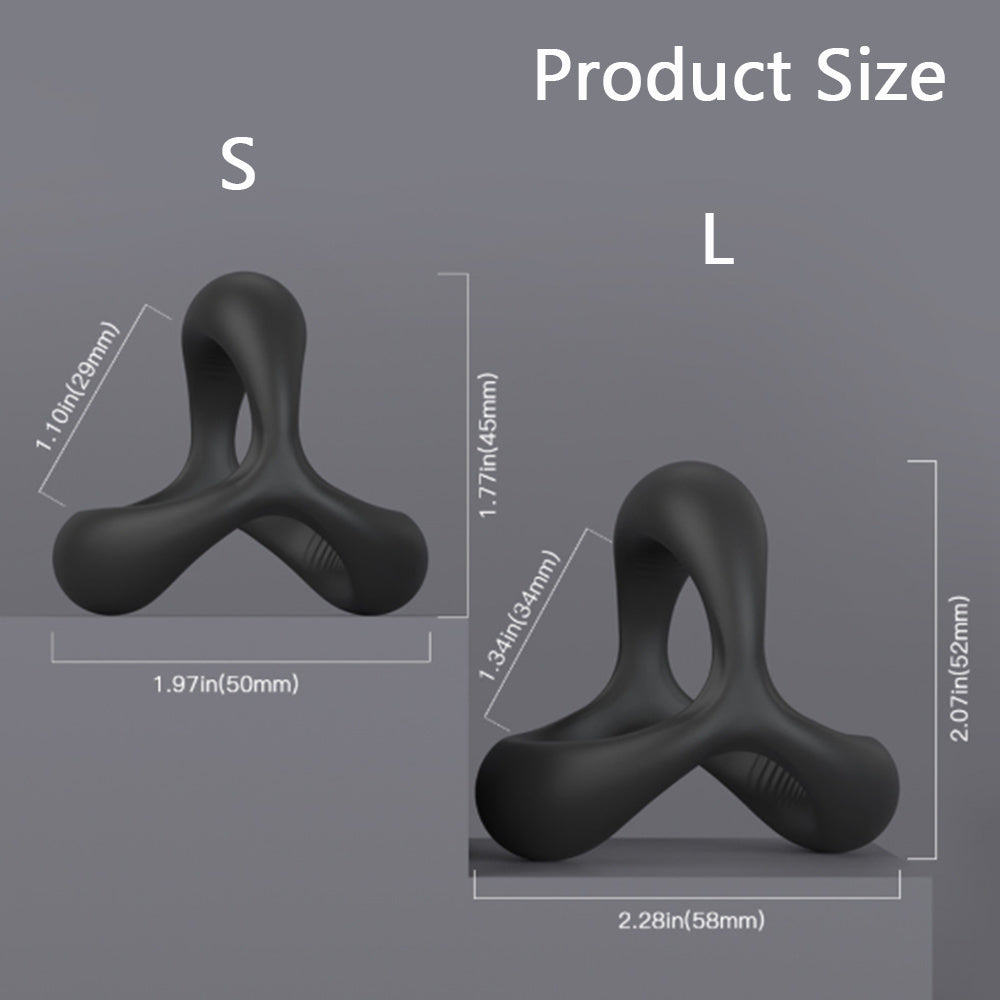 Silicone Strapon Cock Rings for Men