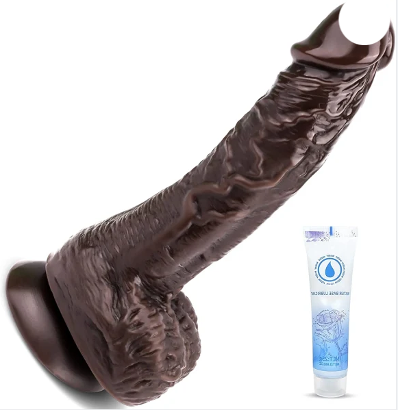 Large Dildo - Black Toy for Women