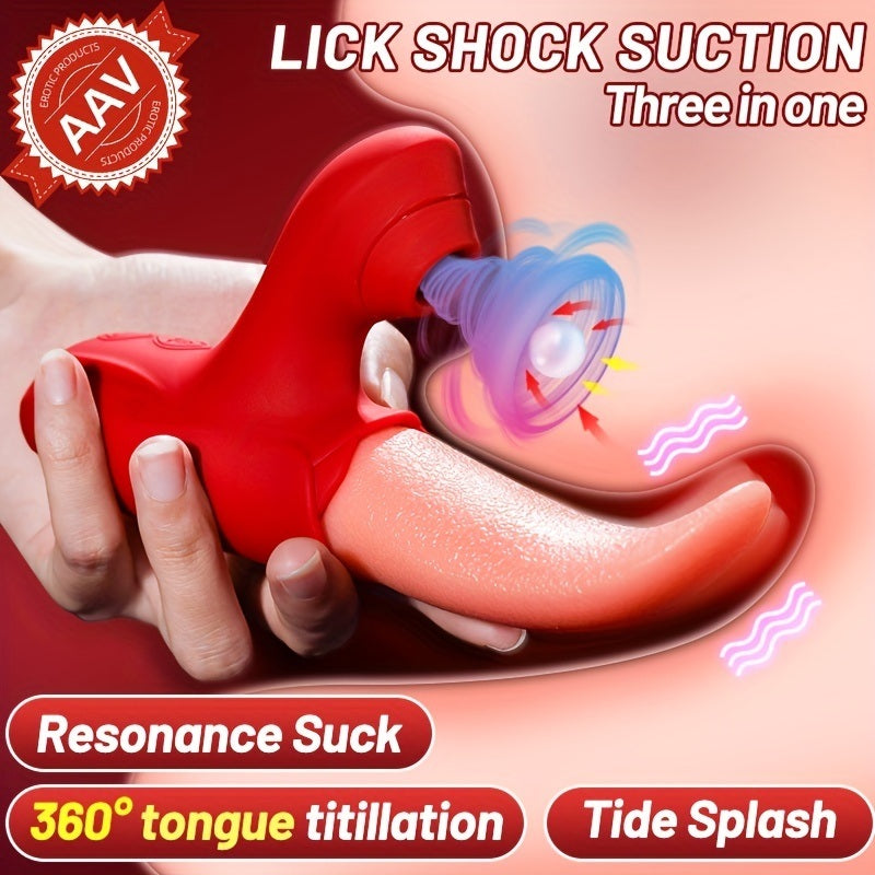 Tongue Licking Vibrator for Female Masturbation & Couples