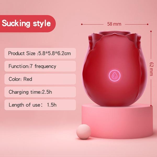 Rose Sex Toy for Women-Sucking Stimulator for Women.