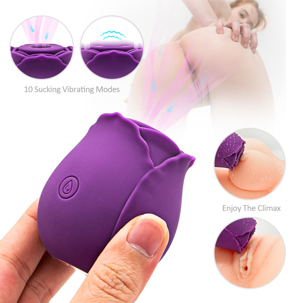 Mini Flower G-Spot Stimulator: USB Rechargeable and Waterproof