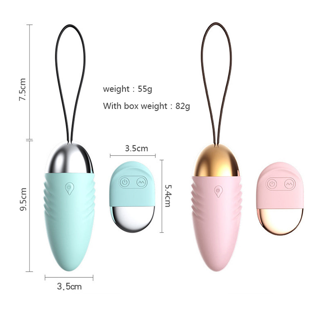 Wireless Jump Egg Vibrator - Remote Control Body Massager