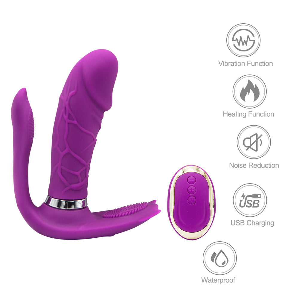 Wireless Wearable Vibrator - Smooth Silicone, USB Rechargeable