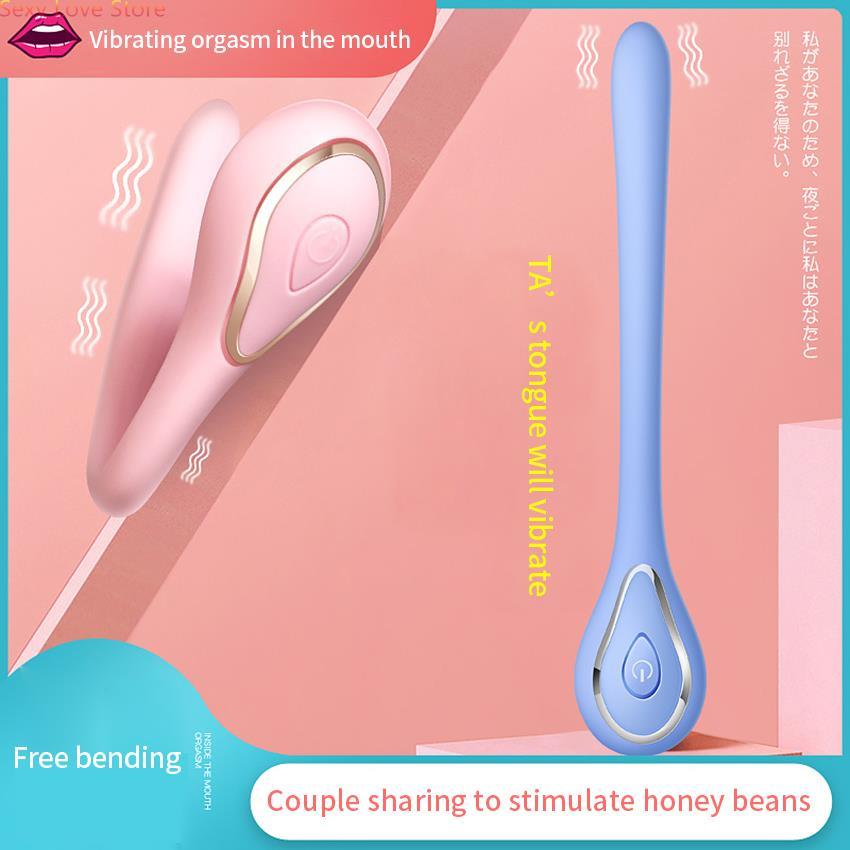 Couples' Oral Pleasure Vibrator for Intimate Stimulation